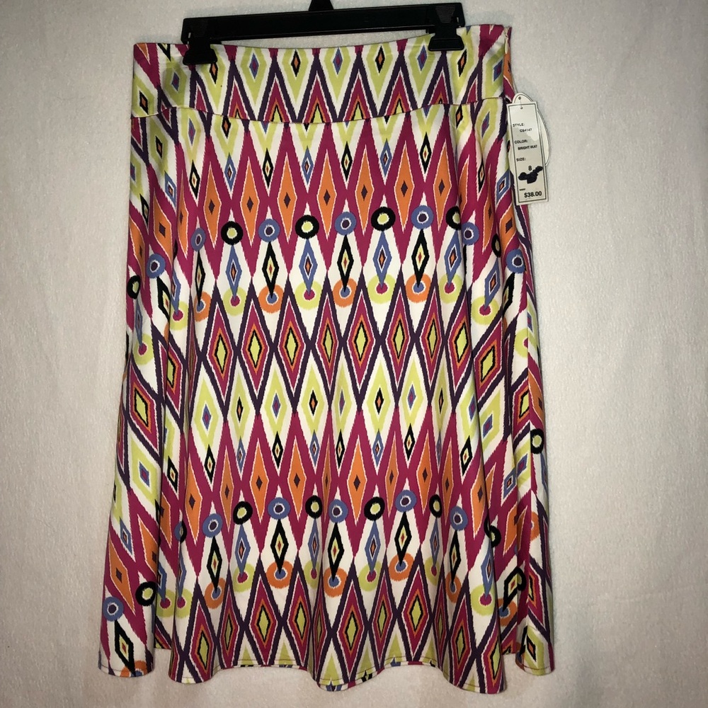 IKAT Print Skirt